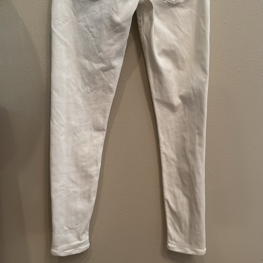 Agolde White Skinny Sophie Jeans - size 25 - Picture 16 of 17